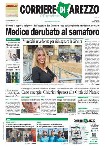 Corriere di Arezzo - 1 Sep 2022
