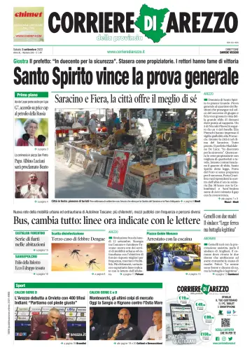Corriere di Arezzo - 3 Sep 2022