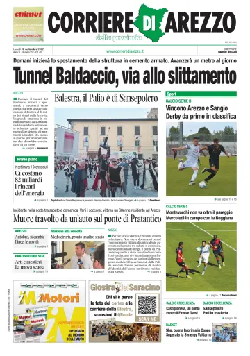 Corriere di Arezzo - 12 Sep 2022
