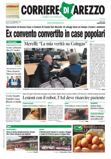 Corriere di Arezzo - 14 Sep 2022