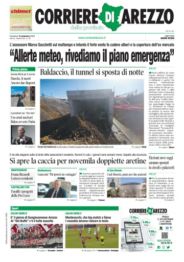 Corriere di Arezzo - 18 Sep 2022
