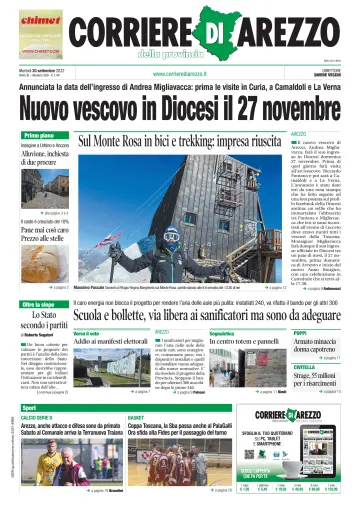Corriere di Arezzo - 20 Sep 2022