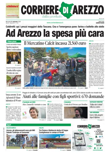 Corriere di Arezzo - 21 Sep 2022