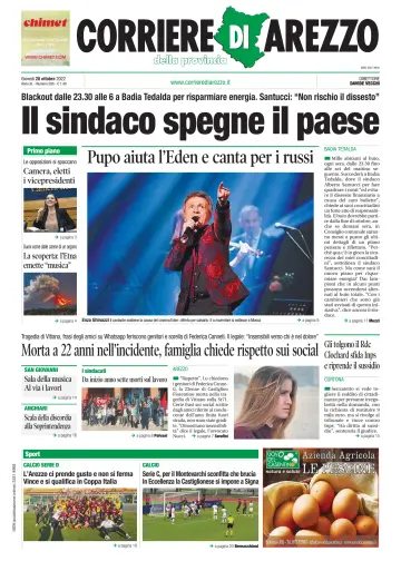 Corriere di Arezzo - 20 Oct 2022