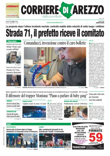 Corriere di Arezzo - 21 Oct 2022