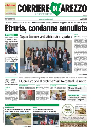 Corriere di Arezzo - 22 Oct 2022