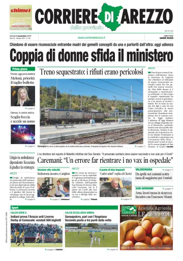 Corriere di Arezzo - 3 Nov 2022