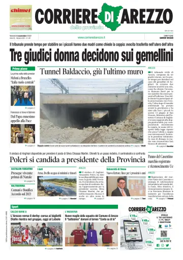 Corriere di Arezzo - 4 Nov 2022