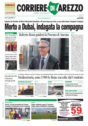 Corriere di Arezzo - 17 Nov 2022