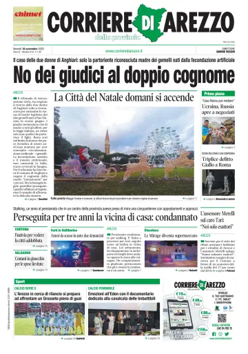 Corriere di Arezzo - 18 Nov 2022