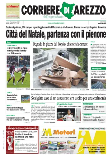 Corriere di Arezzo - 21 Nov 2022