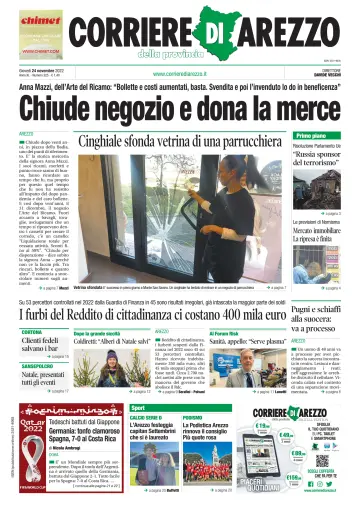 Corriere di Arezzo - 24 Nov 2022