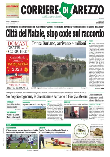 Corriere di Arezzo - 2 Dec 2022
