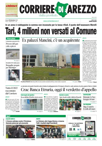 Corriere di Arezzo - 29 Dec 2022