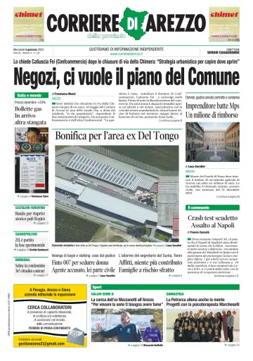Corriere di Arezzo - 4 Jan 2023