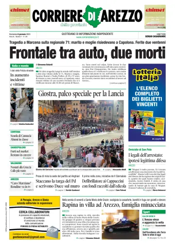 Corriere di Arezzo - 8 Jan 2023