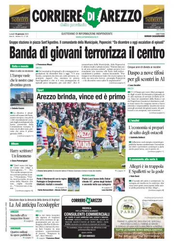 Corriere di Arezzo - 16 Jan 2023