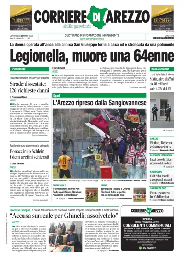 Corriere di Arezzo - 22 Jan 2023