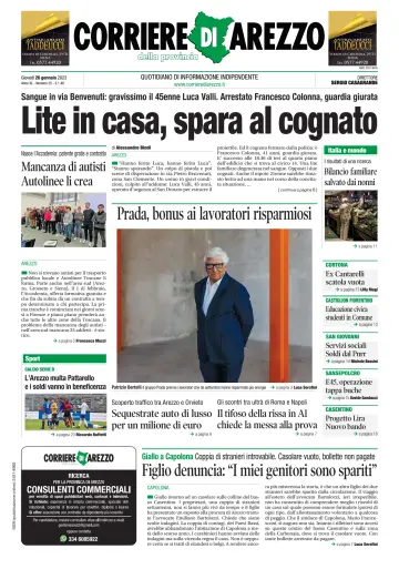 Corriere di Arezzo - 26 Jan 2023