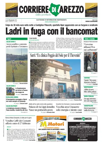 Corriere di Arezzo - 30 Jan 2023