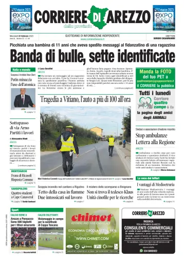 Corriere di Arezzo - 22 Feb 2023