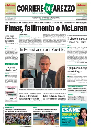 Corriere di Arezzo - 3 May 2023