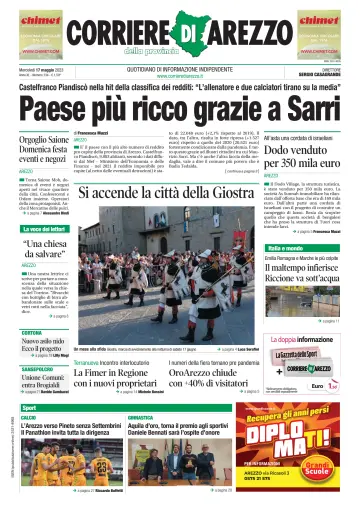 Corriere di Arezzo - 17 May 2023