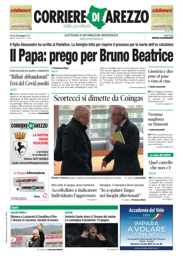 Corriere di Arezzo - 25 May 2023