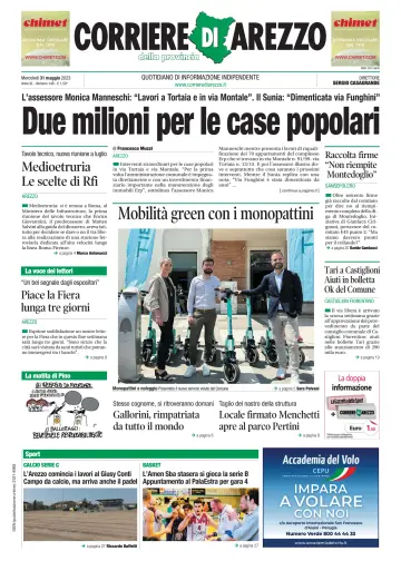 Corriere di Arezzo - 31 May 2023