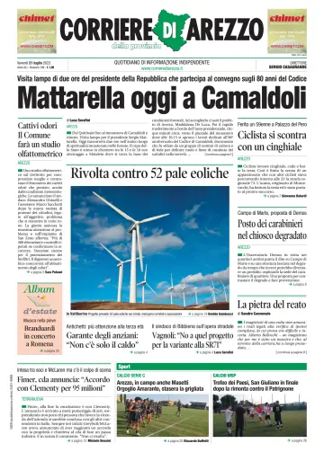Corriere di Arezzo - 21 Jul 2023