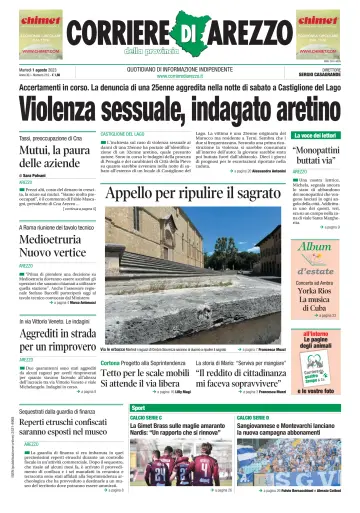 Corriere di Arezzo - 1 Aug 2023