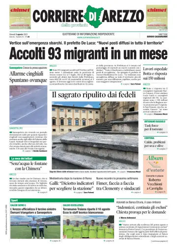 Corriere di Arezzo - 3 Aug 2023