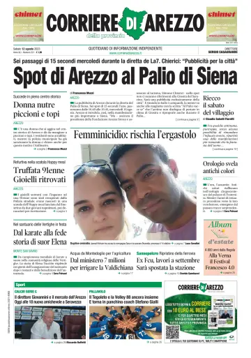 Corriere di Arezzo - 12 Aug 2023