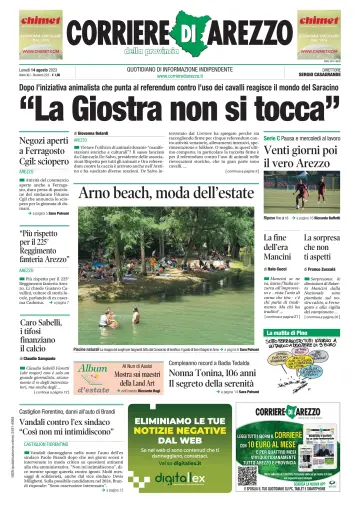 Corriere di Arezzo - 14 Aug 2023