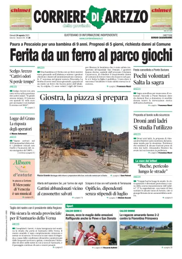 Corriere di Arezzo - 24 Aug 2023