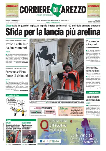 Corriere di Arezzo - 3 Sep 2023