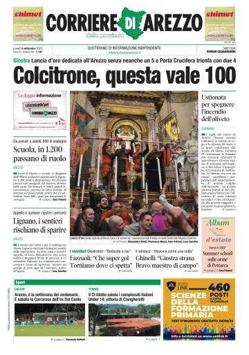 Corriere di Arezzo - 4 Sep 2023