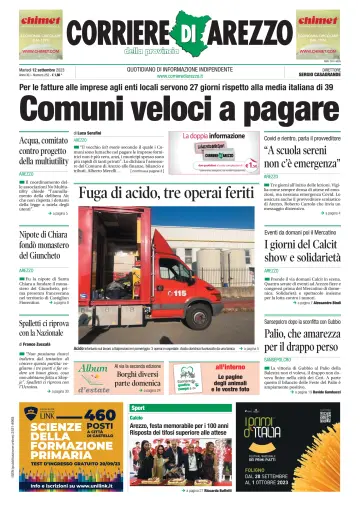 Corriere di Arezzo - 12 Sep 2023