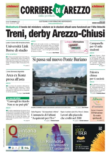 Corriere di Arezzo - 15 Sep 2023