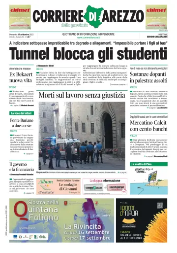 Corriere di Arezzo - 17 Sep 2023