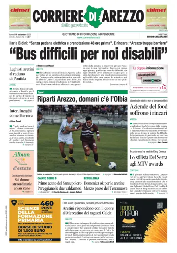 Corriere di Arezzo - 18 Sep 2023