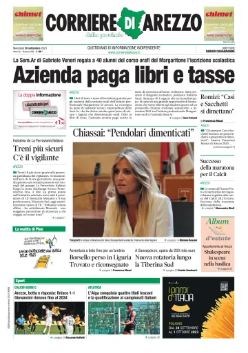 Corriere di Arezzo - 20 Sep 2023
