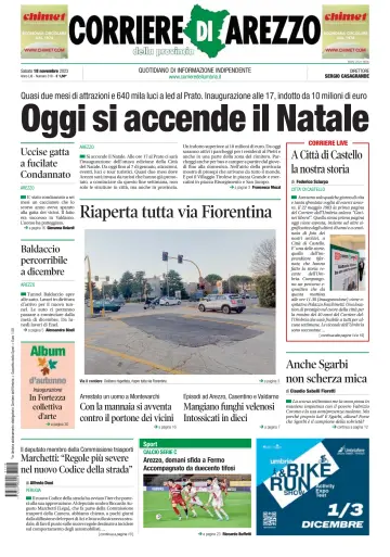 Corriere di Arezzo - 18 Nov 2023