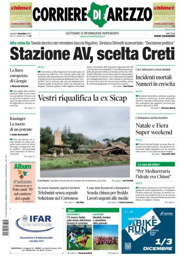 Corriere di Arezzo - 1 Dec 2023