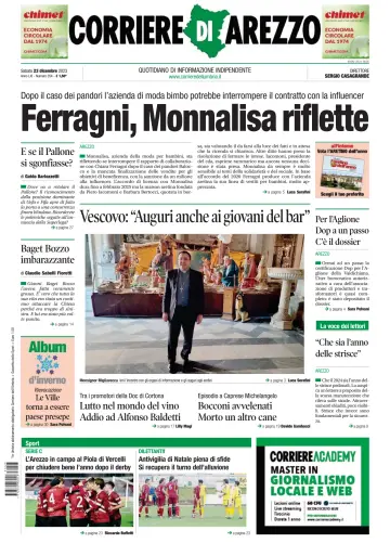 Corriere di Arezzo - 23 Dec 2023