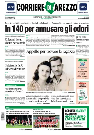 Corriere di Arezzo - 9 Jan 2024
