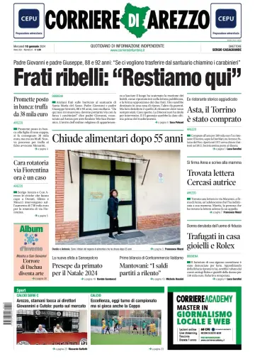 Corriere di Arezzo - 10 Jan 2024