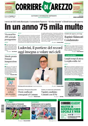 Corriere di Arezzo - 21 Jan 2024