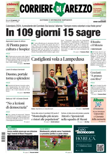 Corriere di Arezzo - 24 Jan 2024