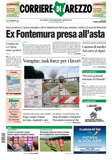Corriere di Arezzo - 25 Jan 2024